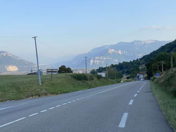 Arrivée à Voiron