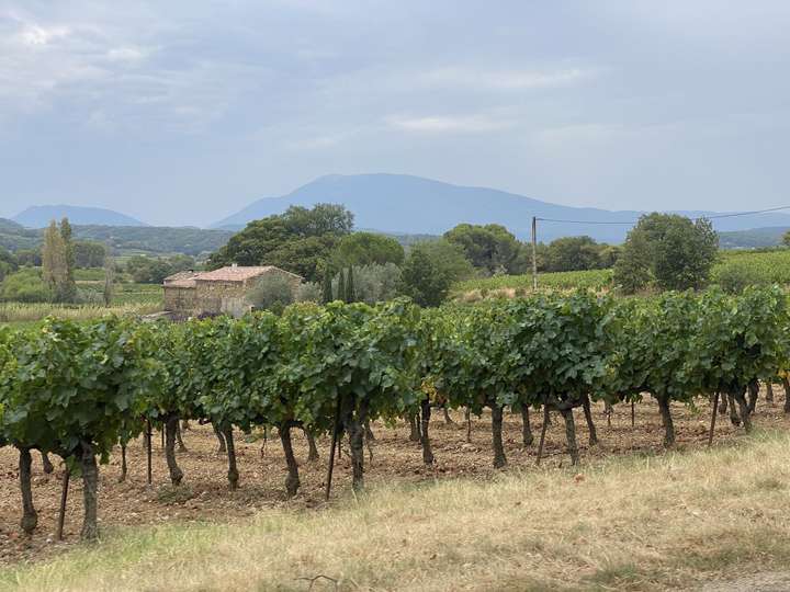 Le Ventoux au loin