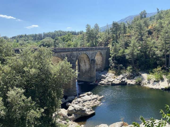 Pont sur le Chassezac