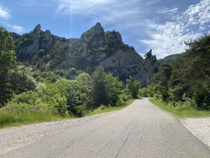 Route du col des Tourettes