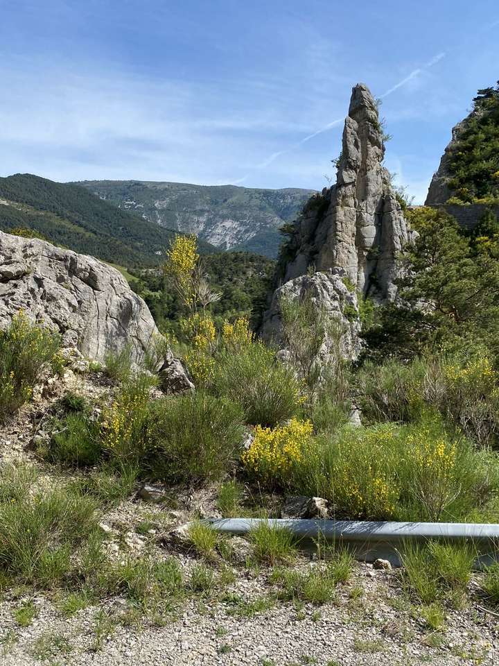 Route du col des Tourettes