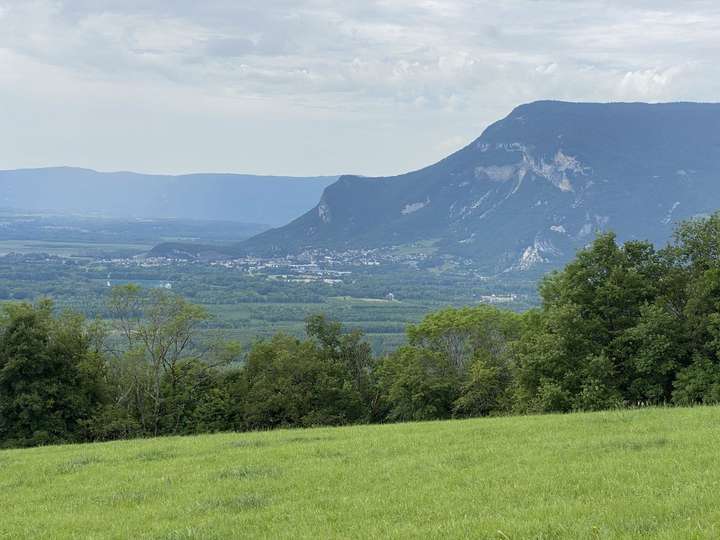 Le Rhône, Culoz et le Grand Colombier