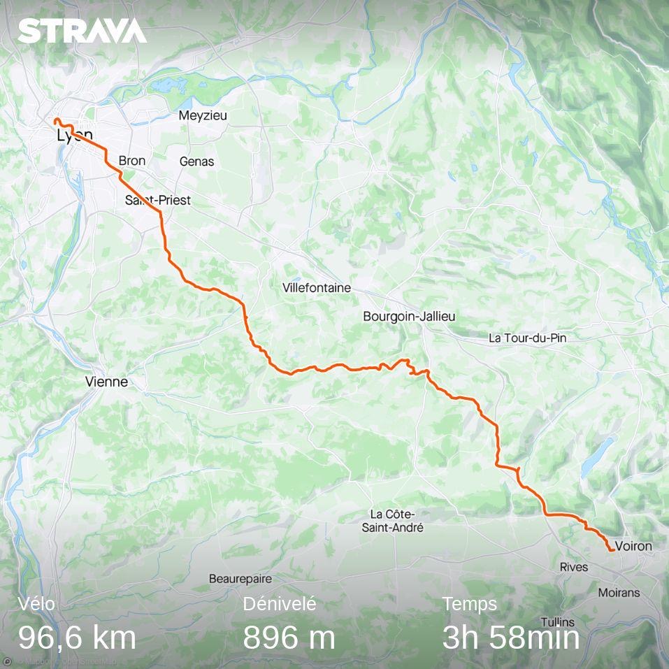 Carte de la troisième étape