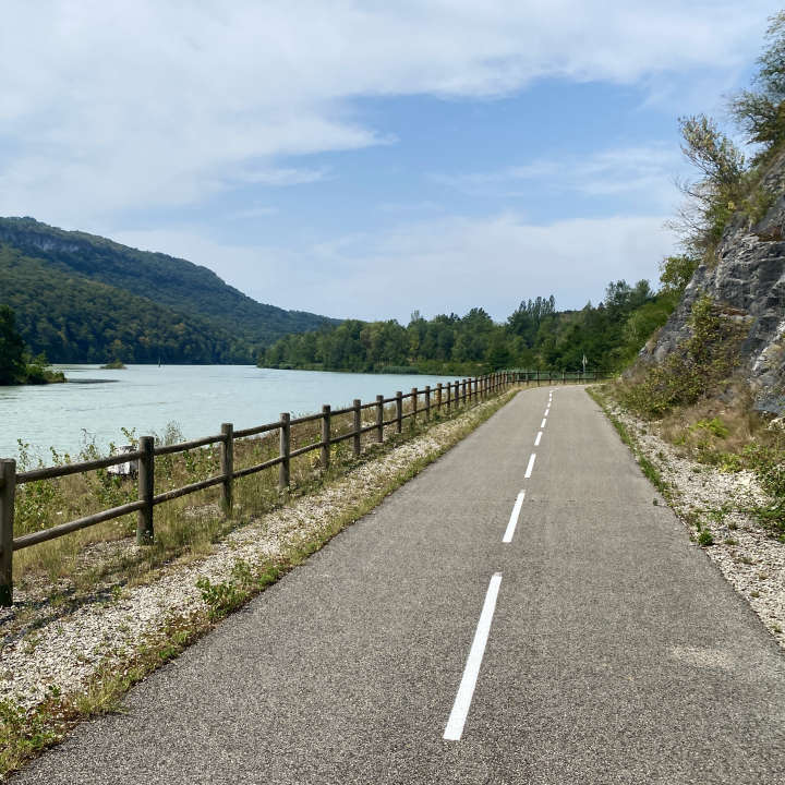 Sur la via Rhôna