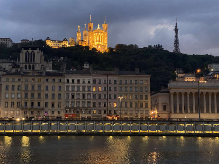 Lyon (vue sur Fourvière)