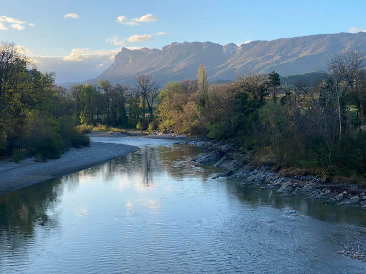 La Drôme et le synclinal de Saou