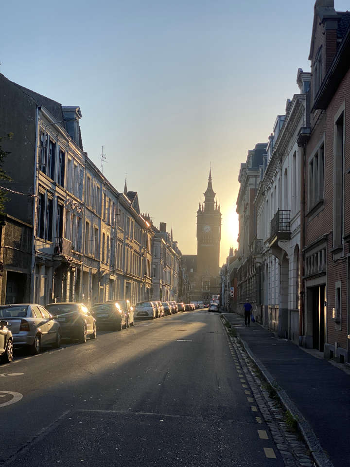 Armentières - le beffroi de l'hôtel de ville