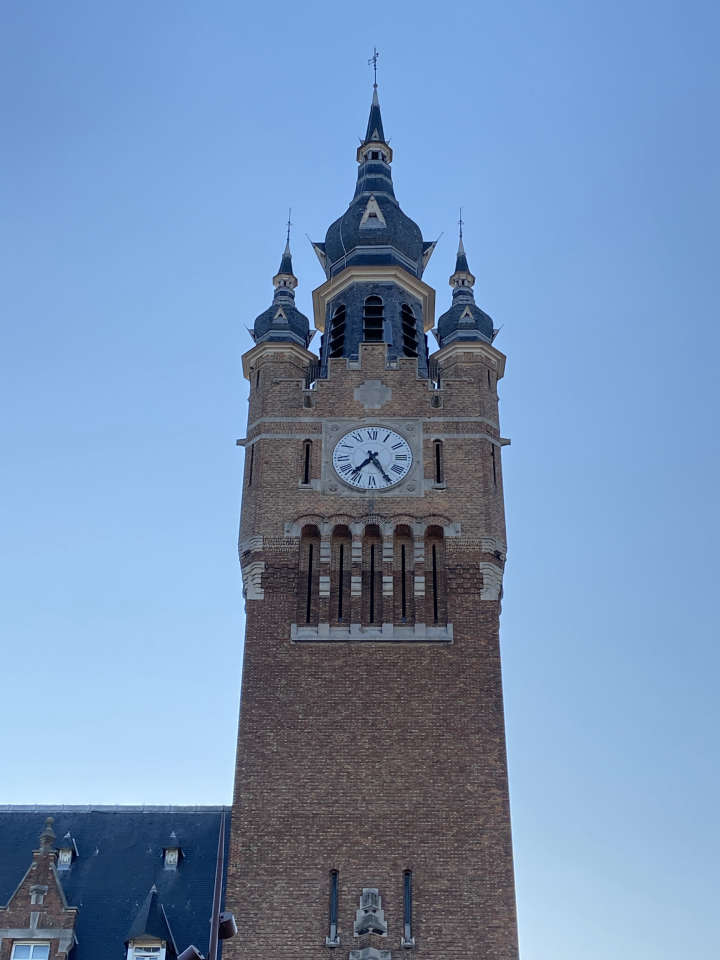 Armentières - le beffroi de l'hôtel de ville