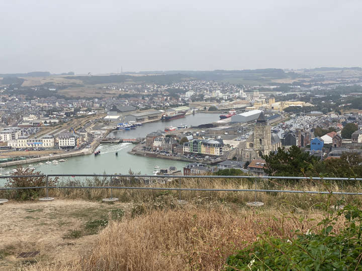 Vue sur le Tréport