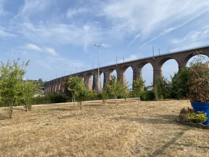 Barentin : le viaduc du chemin de fer