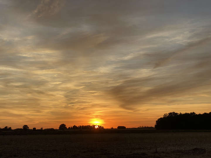 Encore un coucher de soleil incroyable