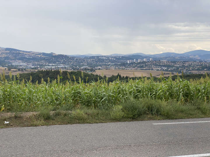 Vue sur Saint-Étienne