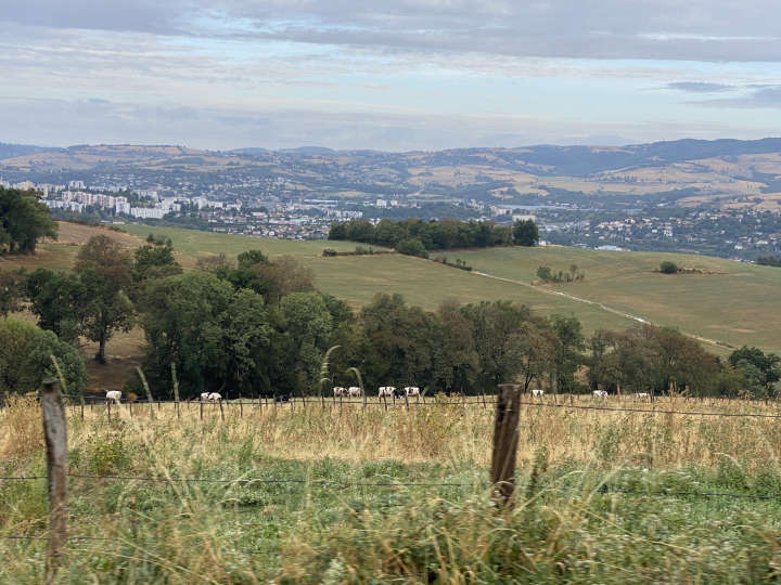 Vue sur le val de Gier