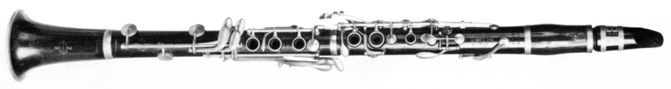 Clarinette système Klosé fabriquée en 1870 par Buffet Crampon.