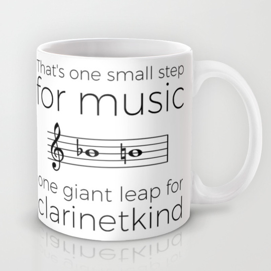 clarinet mug