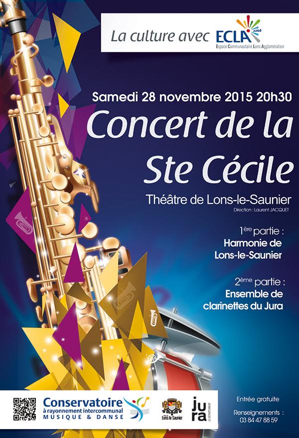 Concert Lons Ensemble de Clarinettes du Jura