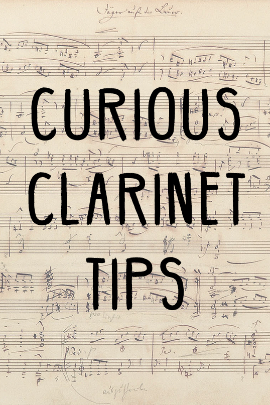 Curious clarinet tips