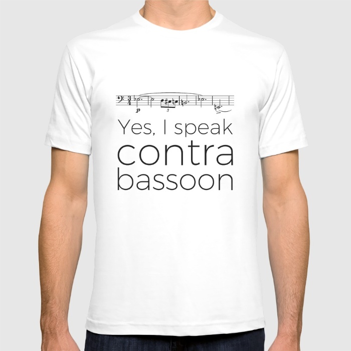 do-you-speak-contrabassoon-tshirts