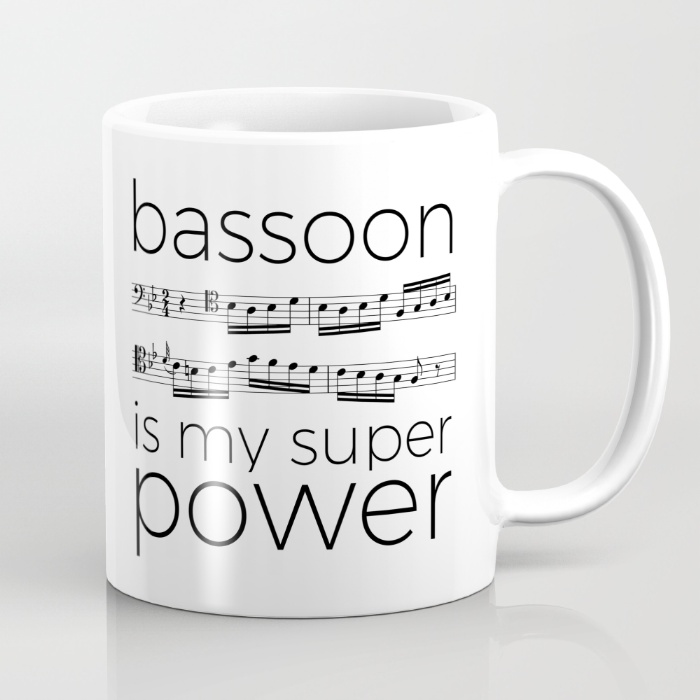 bassoon-is-my-super-power-white-mugs