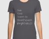 Live, love, listen to Beethoven Classical music tshirt