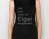 Live, love, listen to Elgar Classical music biker tank top