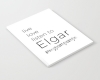 Live, love, listen to Elgar Classical music notebook