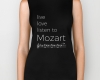 Live, love, listen to Mozart Classical music biker tank