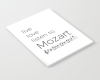 Live, love, listen to Mozart Classical music notebook